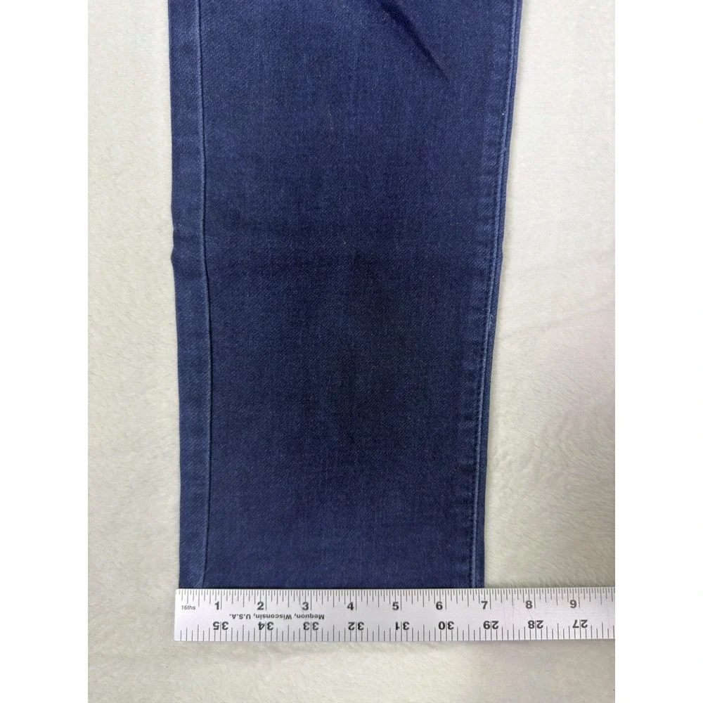 Fidelity Jeans Mens 32x30 Blue Straight‎ Slim Dark Wash Torino Narrow Low Rise